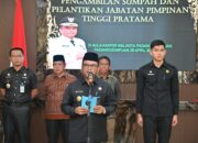 Pj. Wali Kota Sidimpuan Lantik 5 Pejabat Eselon II