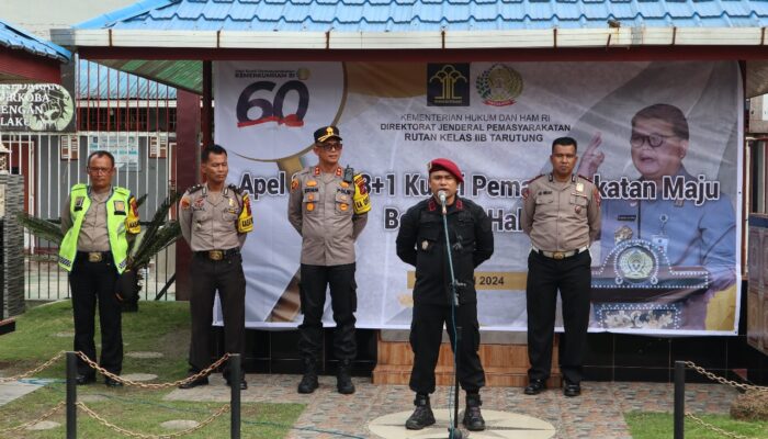 Rutan Tarutung-Polres-Kodim 0210/TU Apel Siaga Berantas Halinar