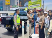 Polres P.Siantar Pasang Spanduk Imbauan