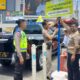 Polres P.Siantar Pasang Spanduk Imbauan