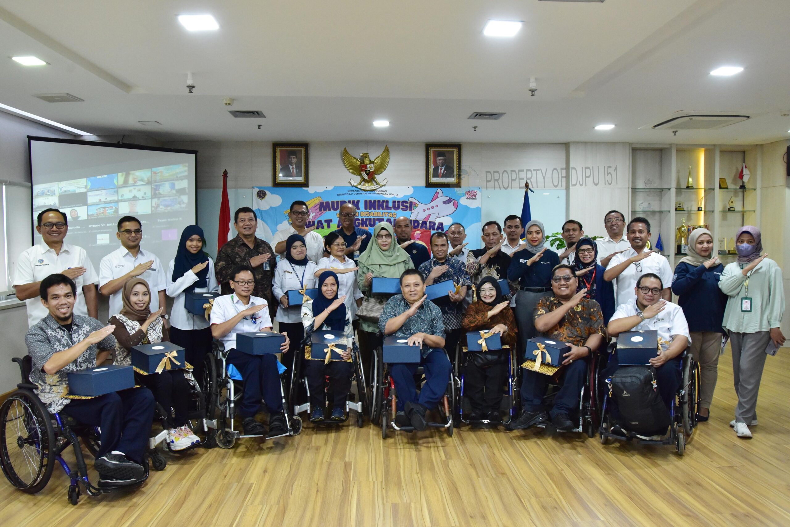 Kemenhub Selenggarakan Mudik Inklusi Ramah Disabilitas Melalui Angkutan Udara