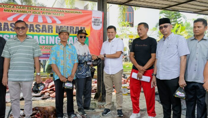 Kendalikan Inflasi Dan Stok Daging Sapi, Pemkab Sergai Gelar Operasi Pasar Murah