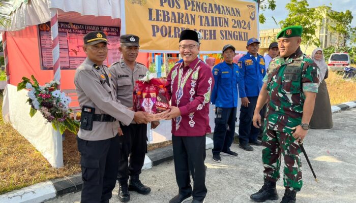 H-2 Lebaran, Bupati Dan Forkopimda Pantau Kesiapan Pos Pengamanan Idulfitri