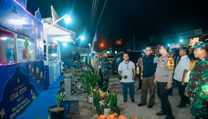 Pastikan Keamanan Arus Mudik Lebaran, Pj. Bupati Batubara Cek Pospam Dan Posyan