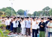 Wali Kota Binjai Salat Idul Fitri Di Lapangan Merdeka