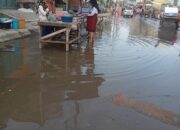 Kawasan Pesisir Batubara Masih Digenangi Pasang Rob