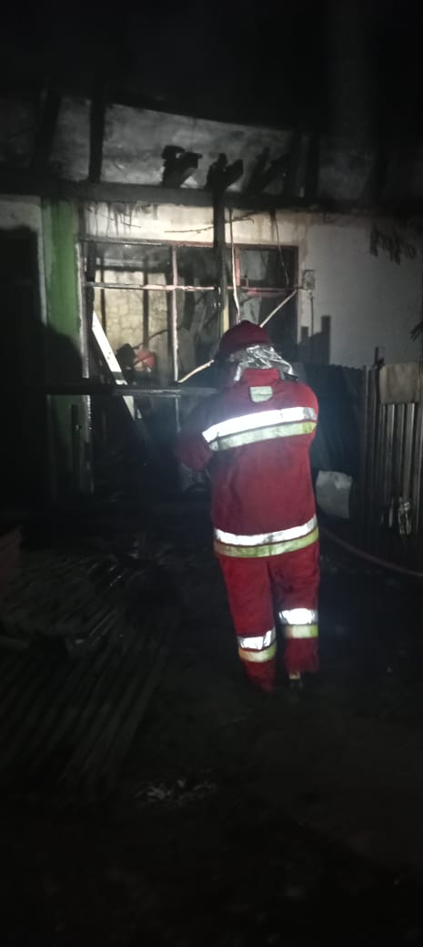 Ditinggal Mudik, Dua Rumah Terbakar Di Dayah Thalibul Huda