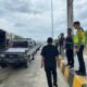 Sambut Arus Mudik, Wakapolres Langkat Cek  Pintu Keluar Tol Tanjungpura 