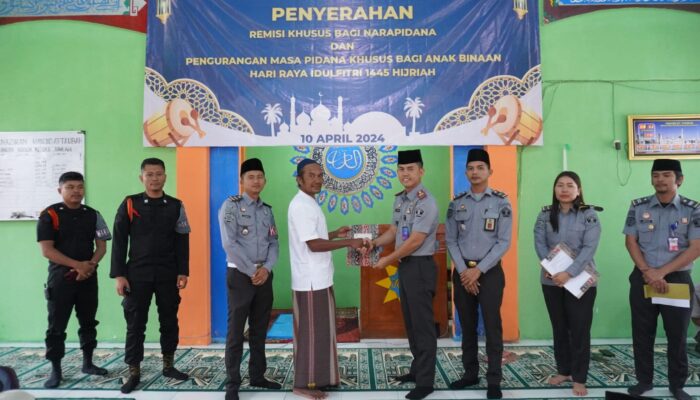 180 WBP Rutan Humbahas Terima Remisi