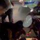 Pengendara Sepeda Motor Terjatuh Bersama Istri