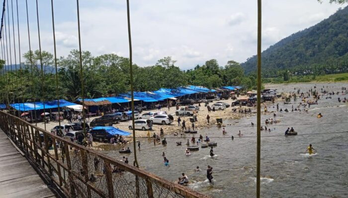 Lokasi Wisata Di Aceh Timur Dipadati Pengunjung
