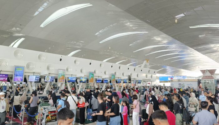 Bandara Kuala Namu Dipadati Arus Balik Lebaran