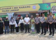 Kapolres Langkat Bersama Pj Bupati Tinjau Pos Yan Ketupat Toba 2024
