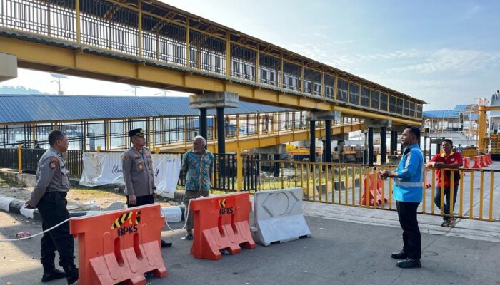 Kapolres Sabang Pantau Arus Balik Mudik