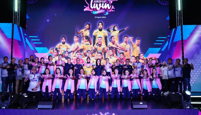 Siap Tanding ! Bank Mandiri Resmi Umumkan Tim Proliga 2024 Putri, Jakarta Livin’ Mandiri (JLM)
