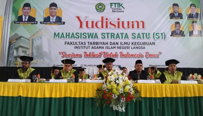 Dekan FTIK IAIN Langsa: Sarjana Inklusif Adalah Sarjana Rahmatan Lil alamin