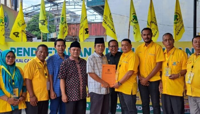 Mantan Wakil Wali Kota Sidimpuan Daftar Ke Golkar