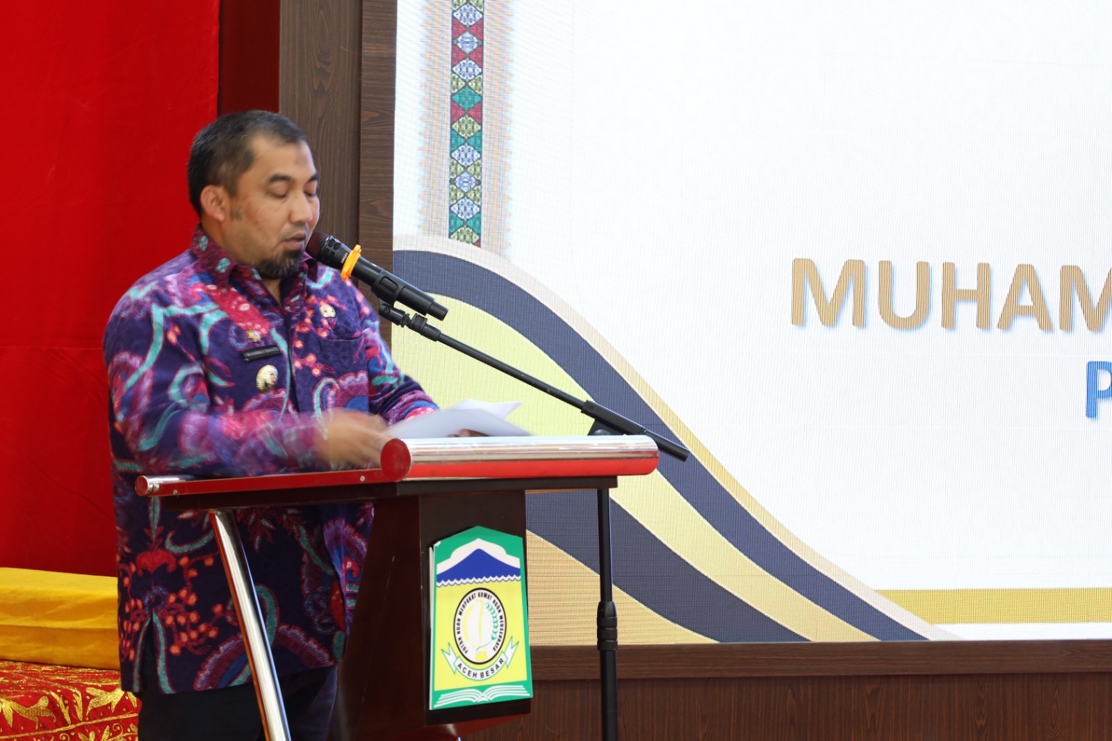 Pj Bupati Aceh Besar Buka Musrenbang RPJPD 2025-2045