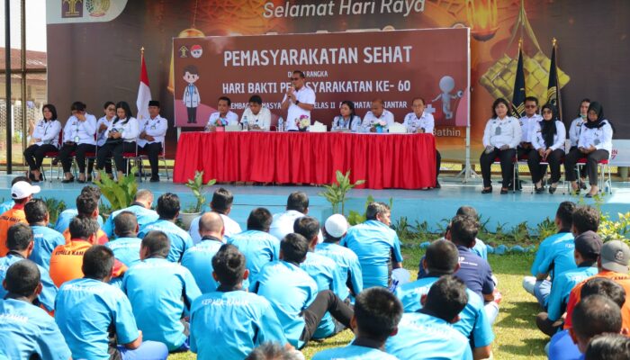 Lapas Kelas IIA P.Siantar Sosialisasi Kesehatan