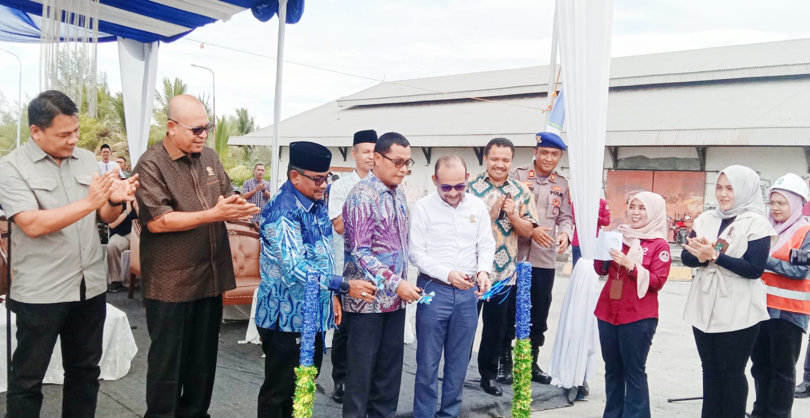 PT PEMA Pengapalan Sulfur Perdana Di Pelabuhan Kuala Langsa