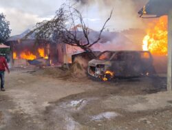 Api Membara Di Meunasah Manyang, 4 Rumah Ludes