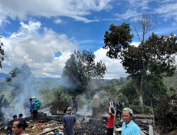 Satu Rumah Ludes Terbakar Di Aceh Tengah
