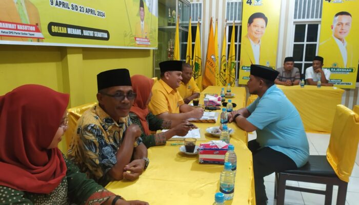 Ketua DPRD Daftar Ke Golkar Siap Bertarung Di Pilkada Tapsel 2024