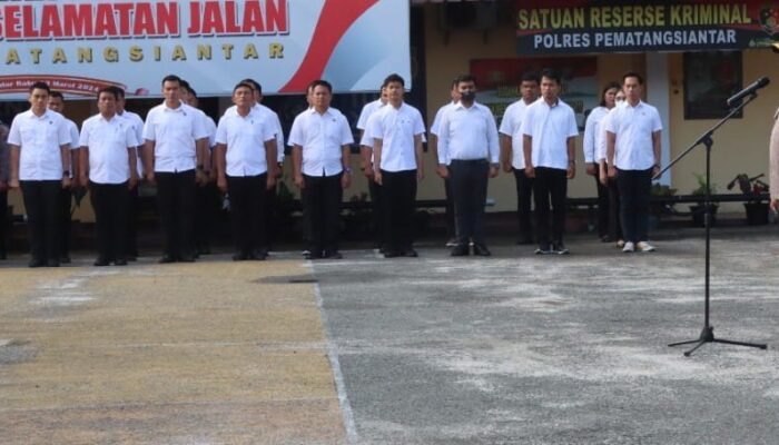 Polres P.Santar Siagakan 1/3 Kekuatan Pasca Putusan PHPU Pilpres 2024