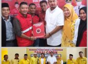 Rizky Yunanda Sitepu Daftar Calon Bupati Langkat Ke PDIP Dan Golkar