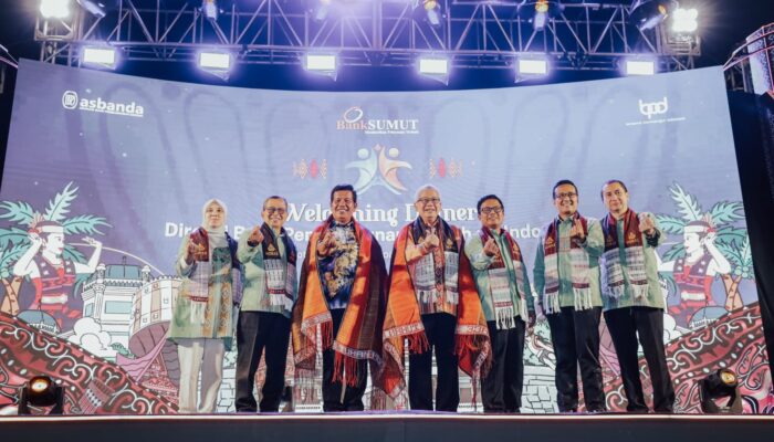 Sambut Direksi BPDSI, Asbanda Dan Bank Sumut Gelar Welcoming Dinner Undian Tabungan Simpeda