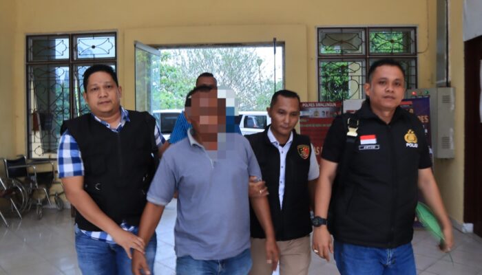 Diduga Korupsi Dana Desa, Polres Simalungun Tangkap Mantan Pangulu Purwodadi