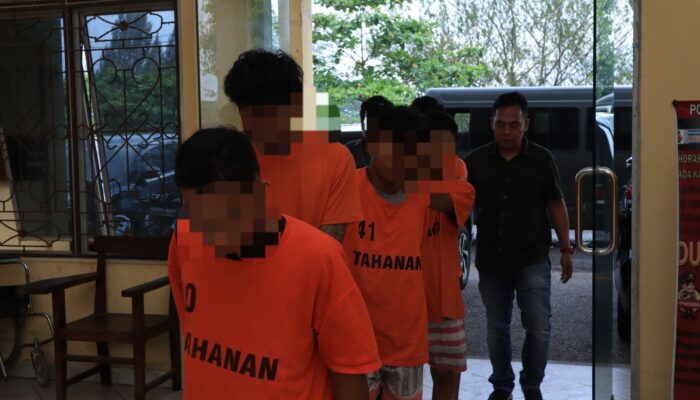 Gunakan Mobil Xenia Saat Beraksi, 4 Pria Curanmor Ditangkap