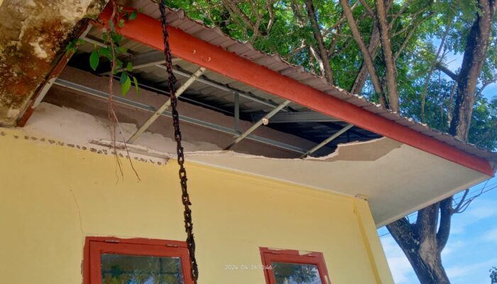 Plafon Kantor Pusat  Informasi Dan Paving Block Jalan Setapak TWI Memprihatinkan