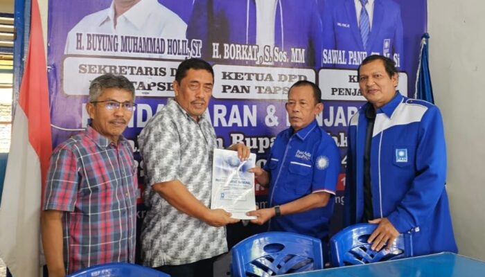 Maju Sebagai Balon Bupati, Mantan Sekda Tapsel Daftar Ke PAN
