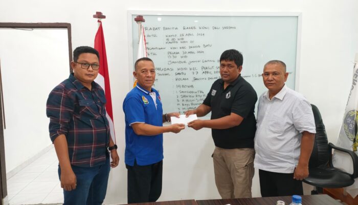 KONI Kecamatan Harus Memiliki Data Base