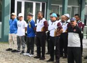 Aksi Satu Jam, Pemkab Aceh Besar-Satbrimob Bersihkan Lokasi Wisata Ujong Pancu