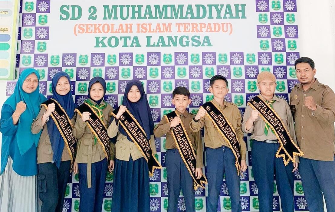 SD Muhada 2 Langsa Kukuhkan Duta Sekolah