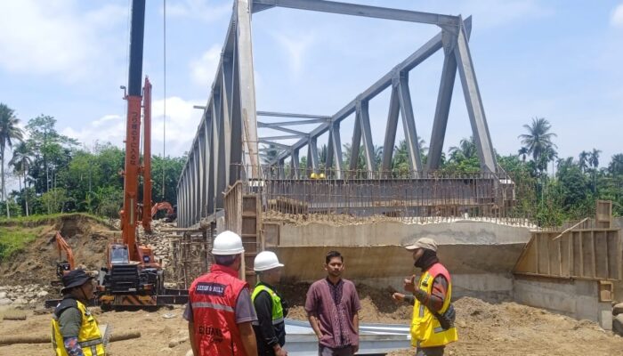 Pembangunan Jembatan Blang Mane Sesuai Harapan Masyarakat