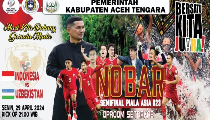 Pj Bupati Agara Ajak Pimpinan OPD Nobar Timnas Indonesia Vs Uzbekistan