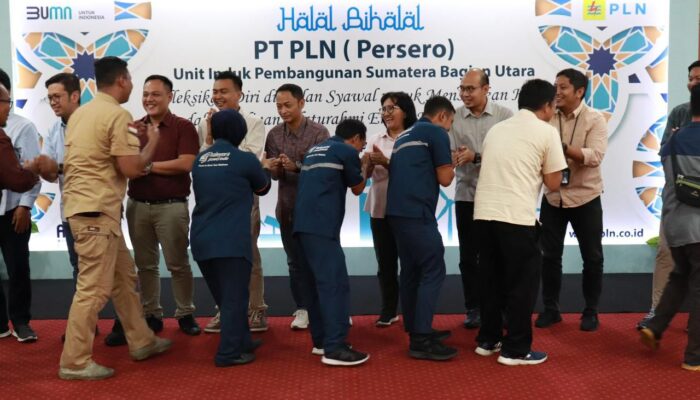 Tingkatkan Silaturahmi, PLN UIP SBU Gelar Halal Bihalal