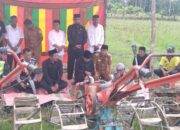 Usai Panen Padi, Pemdes Krueng Cut Dan Blang Leumak Peusijuk Desa