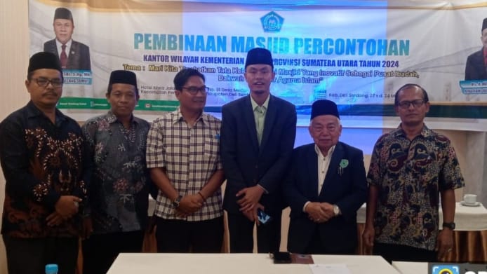 MUI Sumut Sampaikan Fungsi Masjid Wadah Pembinaan Umat