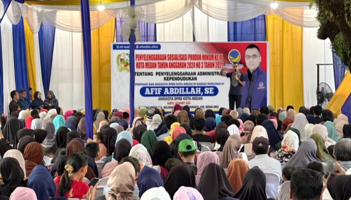 Afif Abdillah Ingatkan Warga Medan Urus Kelengkapan Administrasi Kependudukan