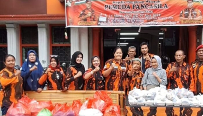 Selama Ramadhan 1445 H, MPW PP Sumut Berkolaborasi Bagikan Takjil Gratis