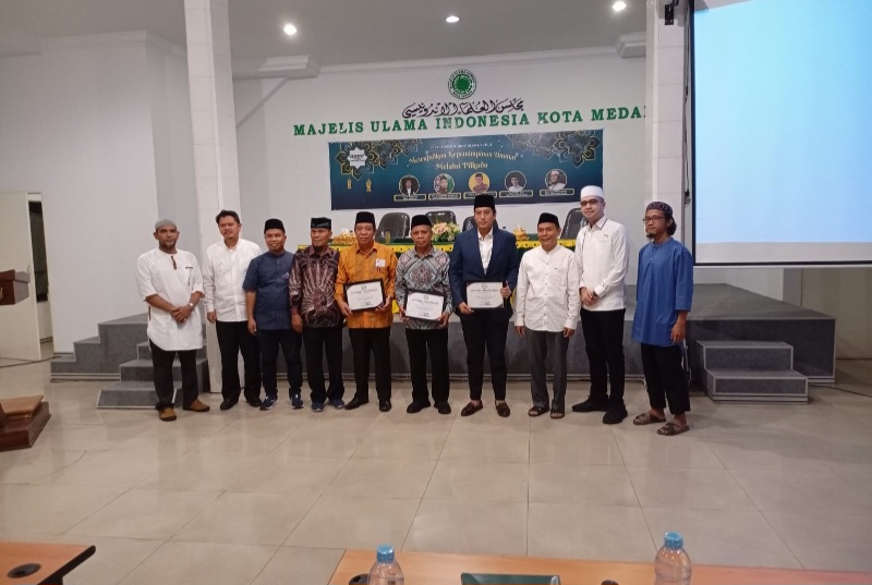 Diskusi Publik GNPF Ulama Sumut Mewujudkan Kepemimpinan Ummat Melalui Pilkada
