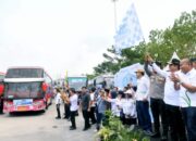 Pj. Gubsu Lepas 66 Bus Mudik Gratis