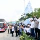 Pj. Gubsu Lepas 66 Bus Mudik Gratis