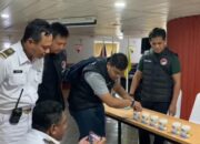 Satres Narkoba Tes Urine Mendadak ABK KM Kelud