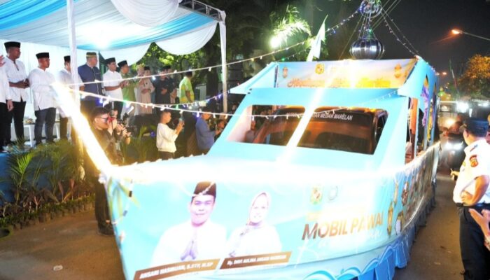 Semarak Idul Fitri, 47 Kendaraan Hias Meriahkan Malam Takbiran Di Kecamatan Medan Deli