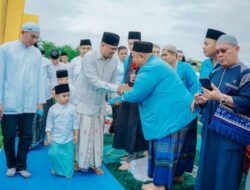 Salat Idulfitri Bersama Ribuan Warga, Bobby Nasution: Maknai 1 Syawal Untuk Saling Memaafkan